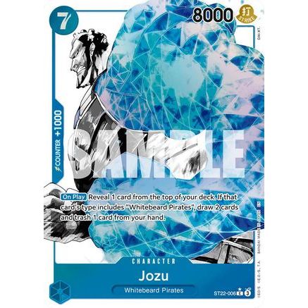 Jozu (Parallel) (ST22-006) - Starter Deck 22: Ace & Newgate Foil