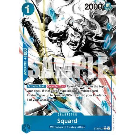 Squard (Parallel) (ST22-007) - Starter Deck 22: Ace & Newgate Foil