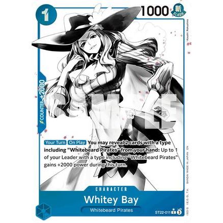 Whitey Bay (Parallel) (ST22-011) - Starter Deck 22: Ace & Newgate Foil