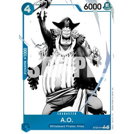 A.O. (Parallel) (ST22-014) - Starter Deck 22: Ace & Newgate Foil
