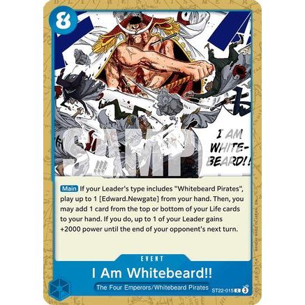 I Am Whitebeard!! (ST22-015) - Starter Deck 22: Ace & Newgate