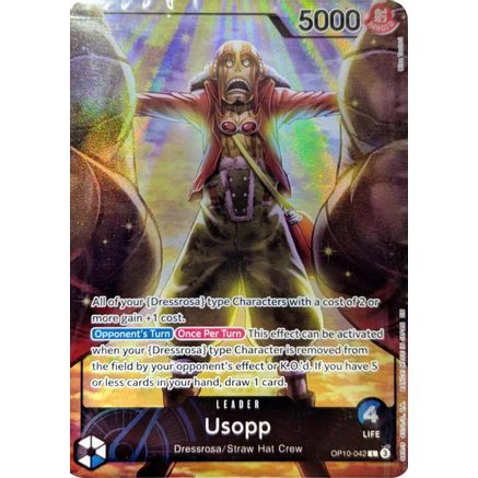 Usopp (Official Playmat -Limited Edition Vol. 3-) (OP10-042) - One Piece Promotion Cards Foil