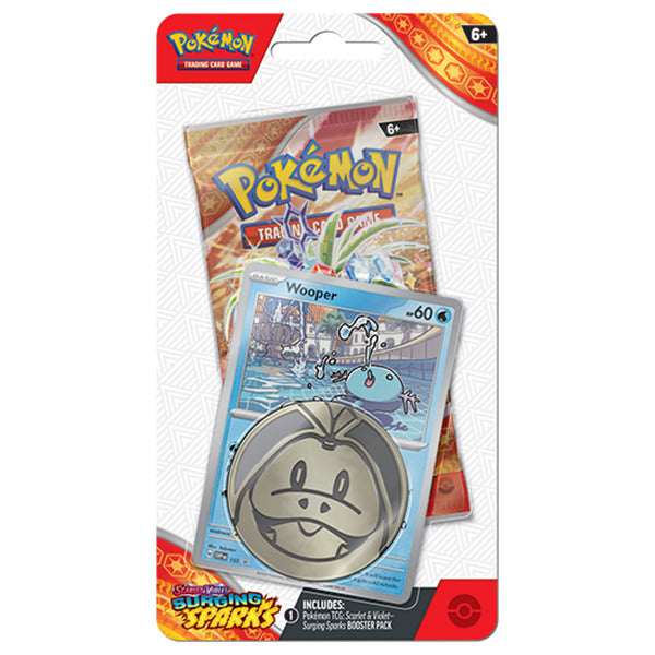 Pokemon: Surging Sparks - Checklane Blister (Styles May Vary) (Pre-Order) (Expected 11/08/24)