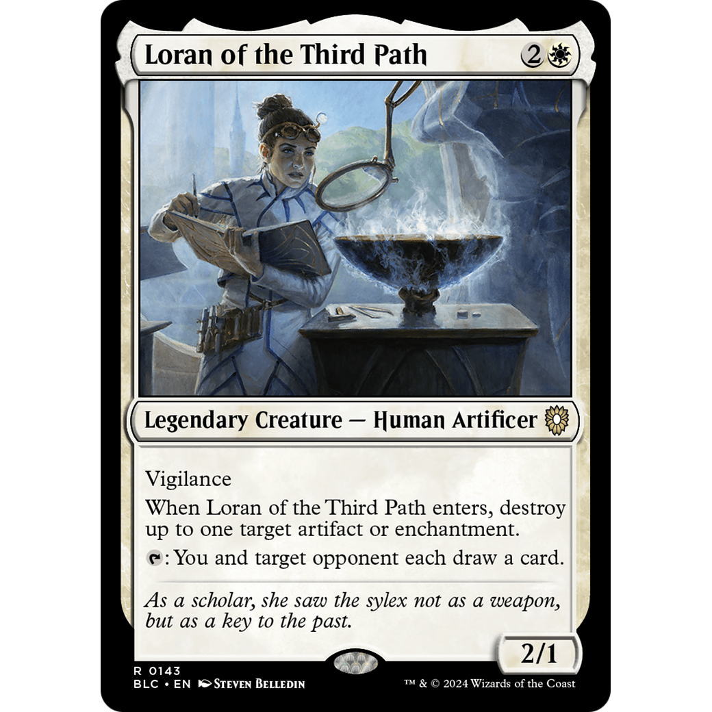 Loran of the Third Path (BLC-143) - Bloomburrow Commander