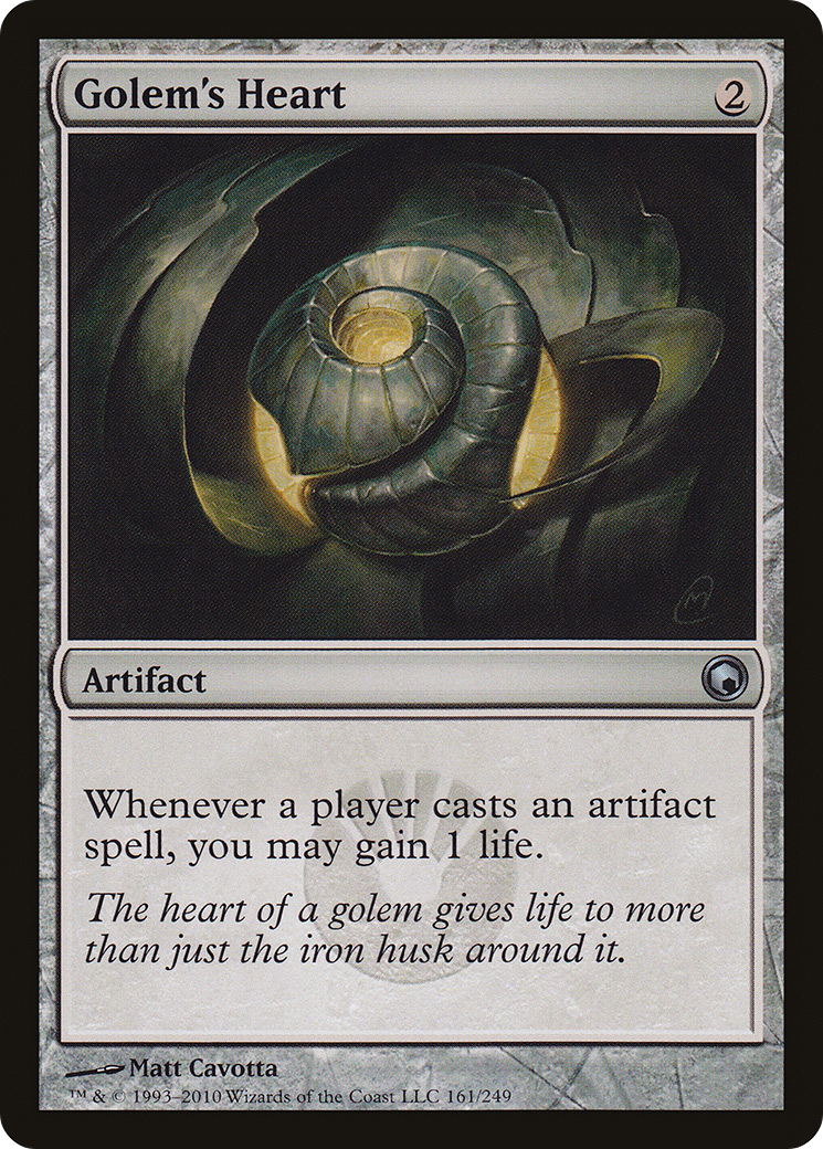 Golem's Heart (SOM-161) - Scars of Mirrodin