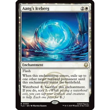 Aang's Iceberg (TLA-005) - Avatar: The Last Airbender Foil