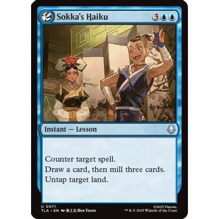 Sokka's Haiku (TLA-071) - Avatar: The Last Airbender Foil