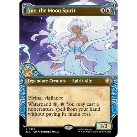 Yue, the Moon Spirit (Showcase) (TLA-338) - Avatar: The Last Airbender Foil