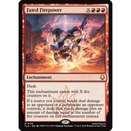 Fated Firepower (TLA-132) - Avatar: The Last Airbender Foil
