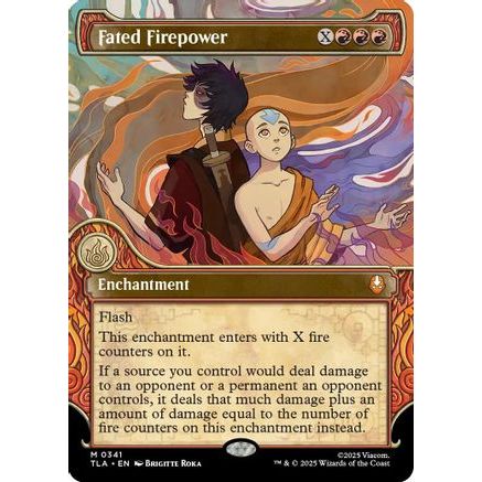 Fated Firepower (Showcase) (TLA-341) - Avatar: The Last Airbender