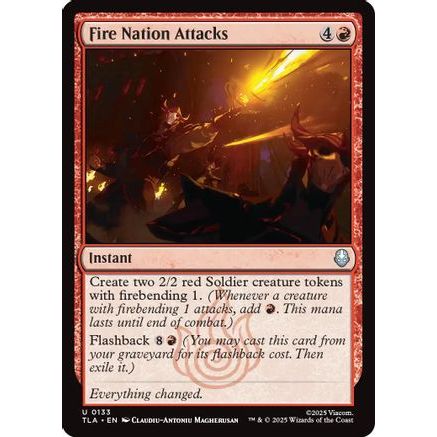 Fire Nation Attacks (TLA-133) - Avatar: The Last Airbender