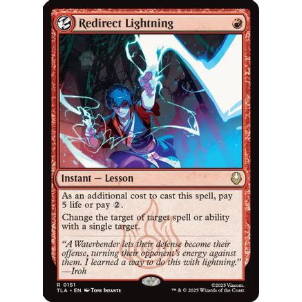 Redirect Lightning (TLA-151) - Avatar: The Last Airbender Foil