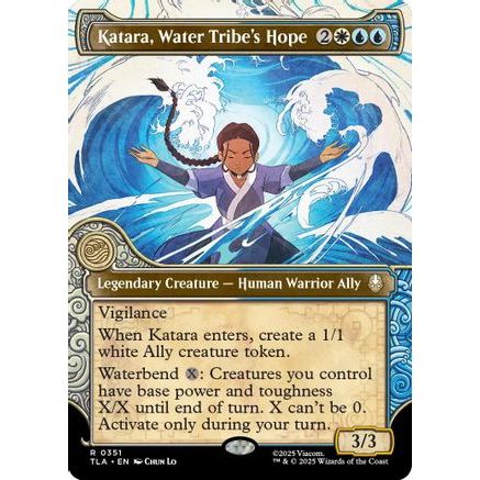 Katara, Water Tribe's Hope (Showcase) (TLA-351) - Avatar: The Last Airbender