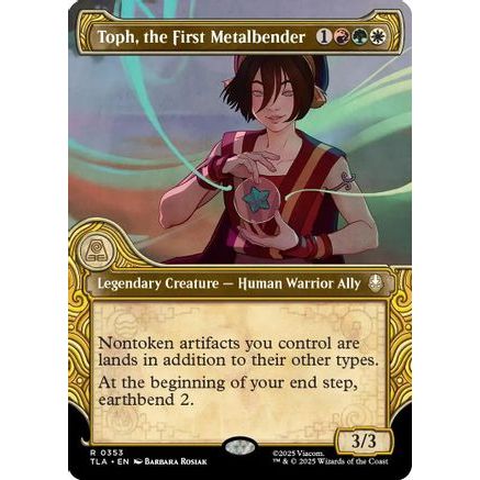 Toph, the First Metalbender (Showcase) (TLA-353) - Avatar: The Last Airbender Foil