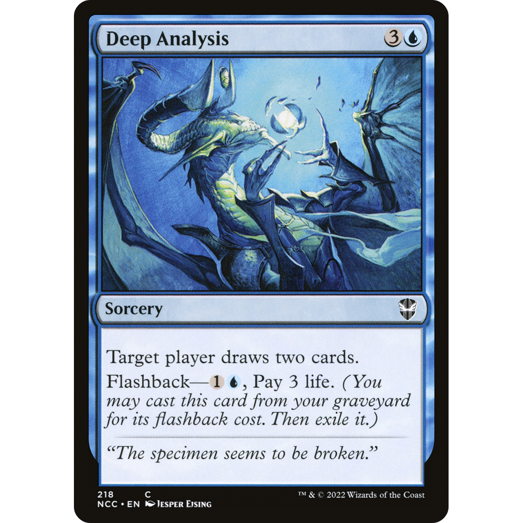 Deep Analysis (NCC-218) - New Capenna Commander