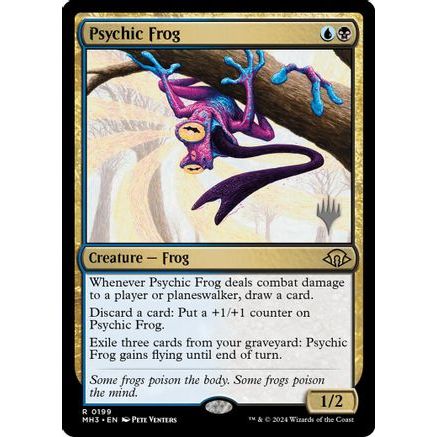 Psychic Frog (PPEOE-199) - Promo Pack: Edge of Eternities Foil