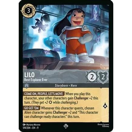 Lilo - Best Explorer Ever (174/204) - Fabled Cold Foil