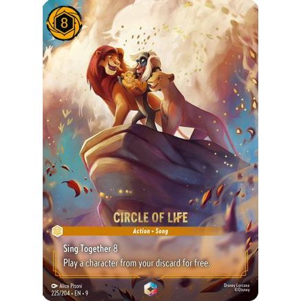 Circle of Life (Enchanted) (225/204) - Fabled Holofoil