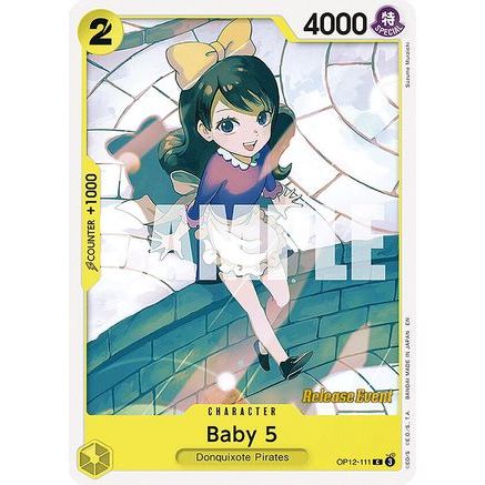 Baby 5 (111) (OP12-111) - Legacy of the Master Release Event Cards
