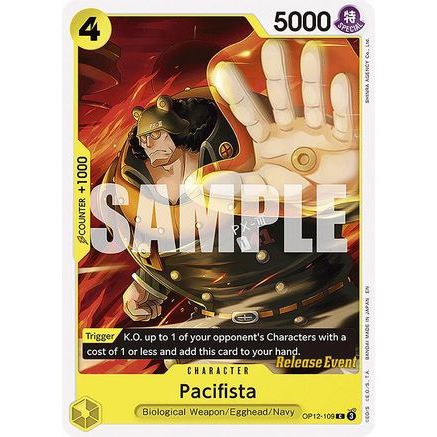 Pacifista (OP12-109) - Legacy of the Master Release Event Cards