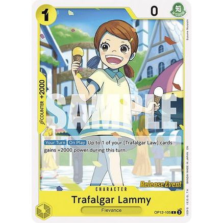 Trafalgar Lammy (OP12-105) - Legacy of the Master Release Event Cards