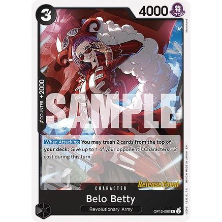 Belo Betty (OP12-090) - Legacy of the Master Release Event Cards