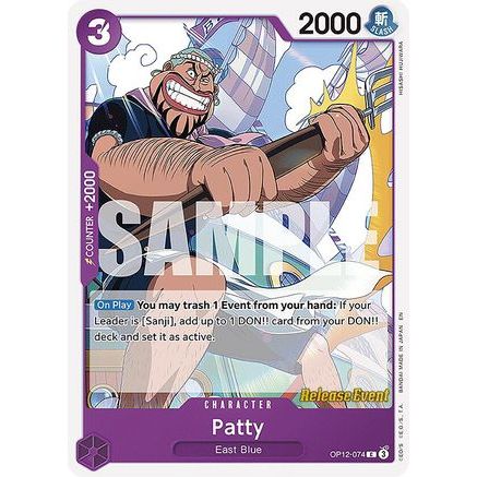Patty (OP12-074) - Legacy of the Master Release Event Cards