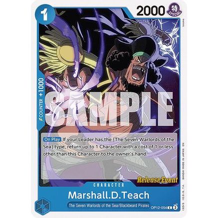 Marshall.D.Teach (OP12-054) - Legacy of the Master Release Event Cards