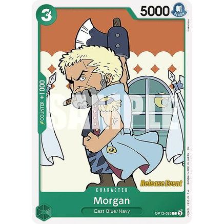 Morgan (OP12-035) - Legacy of the Master Release Event Cards