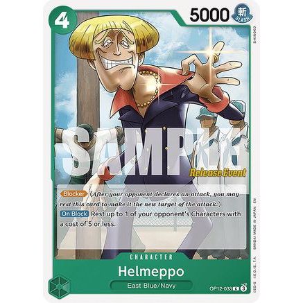 Helmeppo (OP12-033) - Legacy of the Master Release Event Cards