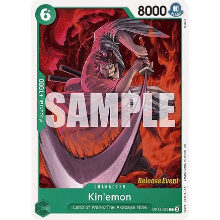 Kin'emon (OP12-025) - Legacy of the Master Release Event Cards