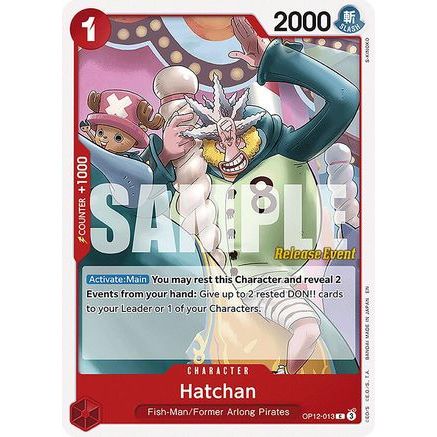 Hatchan (OP12-013) - Legacy of the Master Release Event Cards