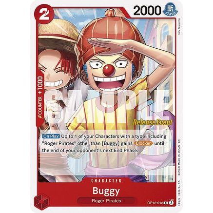 Buggy (012) (OP12-012) - Legacy of the Master Release Event Cards