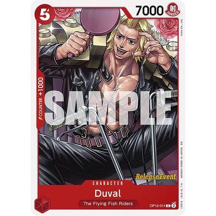 Duval (OP12-011) - Legacy of the Master Release Event Cards