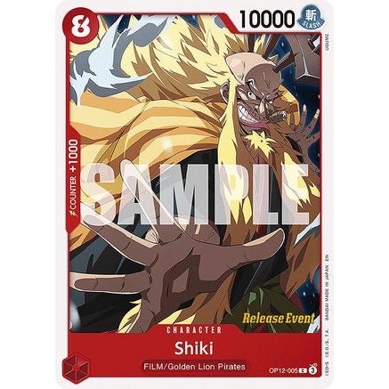 Shiki (OP12-005) - Legacy of the Master Release Event Cards