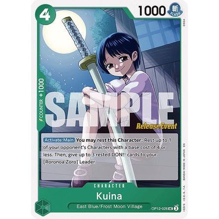 Kuina (OP12-026) - Legacy of the Master Release Event Cards