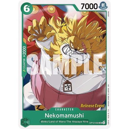 Nekomamushi (OP12-032) - Legacy of the Master Release Event Cards