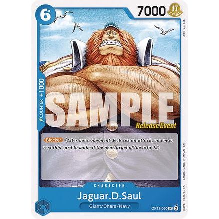 Jaguar.D.Saul (OP12-050) - Legacy of the Master Release Event Cards