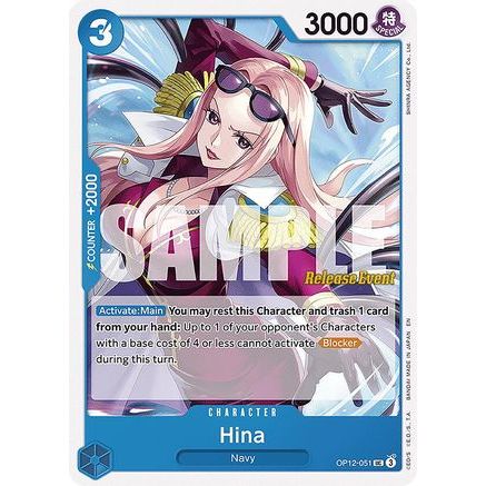 Hina (OP12-051) - Legacy of the Master Release Event Cards