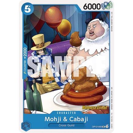 Mohji & Cabaji (OP12-055) - Legacy of the Master Release Event Cards