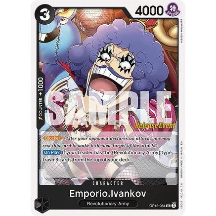 Emporio.Ivankov (084) (OP12-084) - Legacy of the Master Release Event Cards