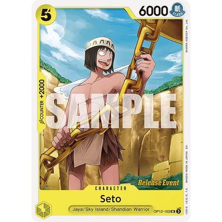 Seto (OP12-103) - Legacy of the Master Release Event Cards