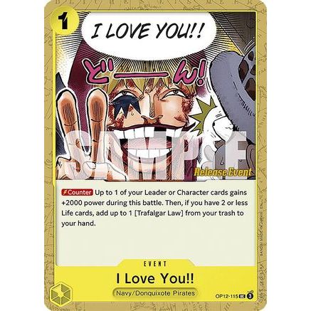 I Love You!! (OP12-115) - Legacy of the Master Release Event Cards