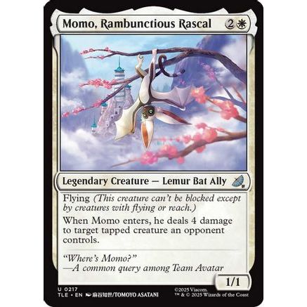 Momo, Rambunctious Rascal (TLE-217) - Avatar: The Last Airbender: Eternal-Legal