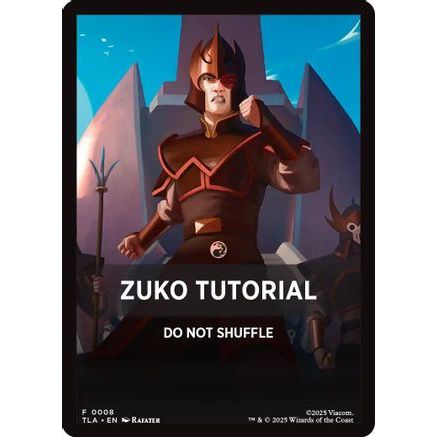 Zuko Tutorial Theme Card (TLE-008) - Avatar: The Last Airbender: Eternal-Legal