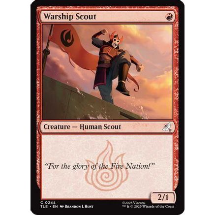 Warship scout (TLE-244) - Avatar: The Last Airbender: Eternal-Legal