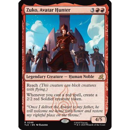 Zuko, Avatar Hunter (TLE-246) - Avatar: The Last Airbender: Eternal-Legal
