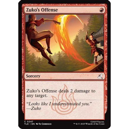 Zuko's Offense (TLE-247) - Avatar: The Last Airbender: Eternal-Legal