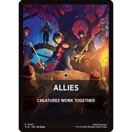 Allies Theme Card (TLE-001) - Avatar: The Last Airbender: Eternal-Legal