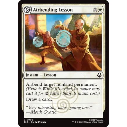 Airbender Lesson (TLA-008) - Avatar: The Last Airbender Foil